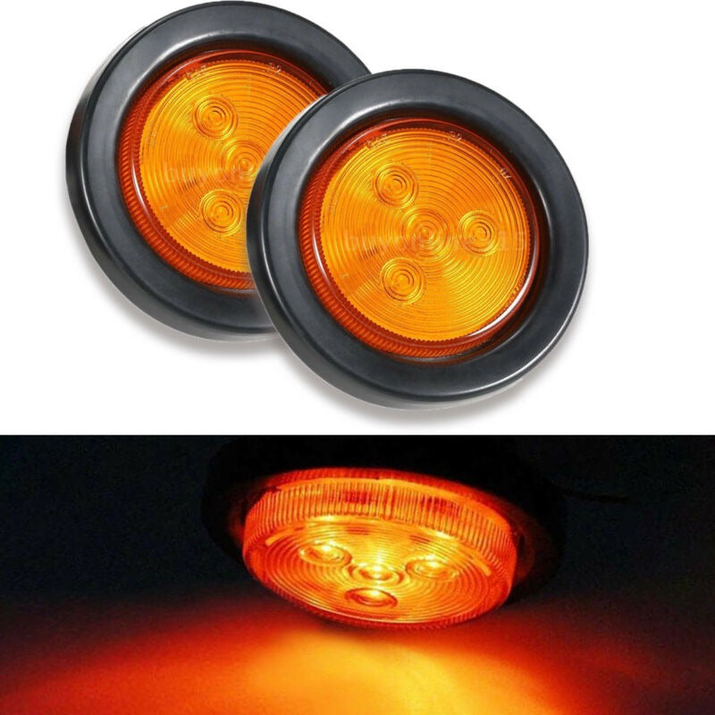 X6 Luz Led Trasera 24v Luz Trocha Camión Blanco Ámbar Rojo