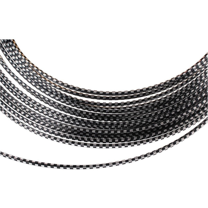Moldura De Auto Protectora De Puertas Y Capot 15m Fibra /r&c