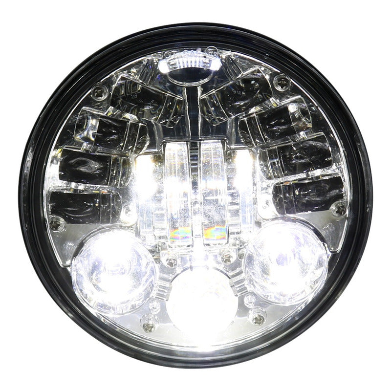 Foco Led Delantero De Moto Con Luz De Viraje 5.75 Pulgada H4