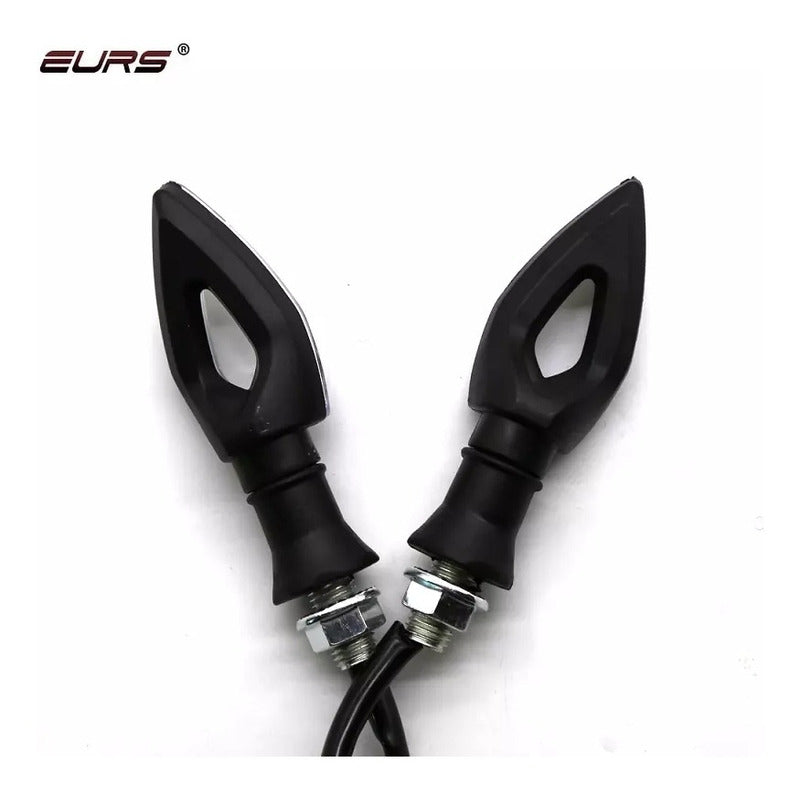 Luces Intermitente De Moto X2 Triangular Viraje /r&c