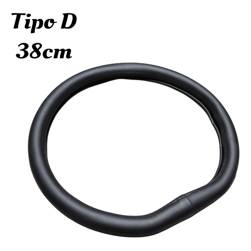 Funda Cubre Volante Deportivo Tipo D Eco Cuero 38cm /ryc