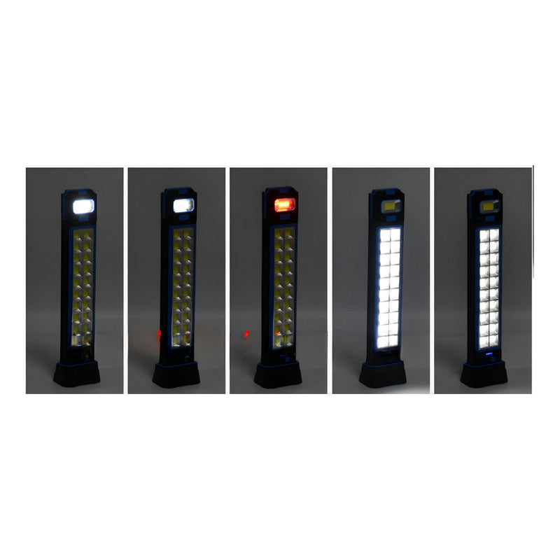 Lámpara De Emergencia Luz Led Recarga Solar /usb +base 48led