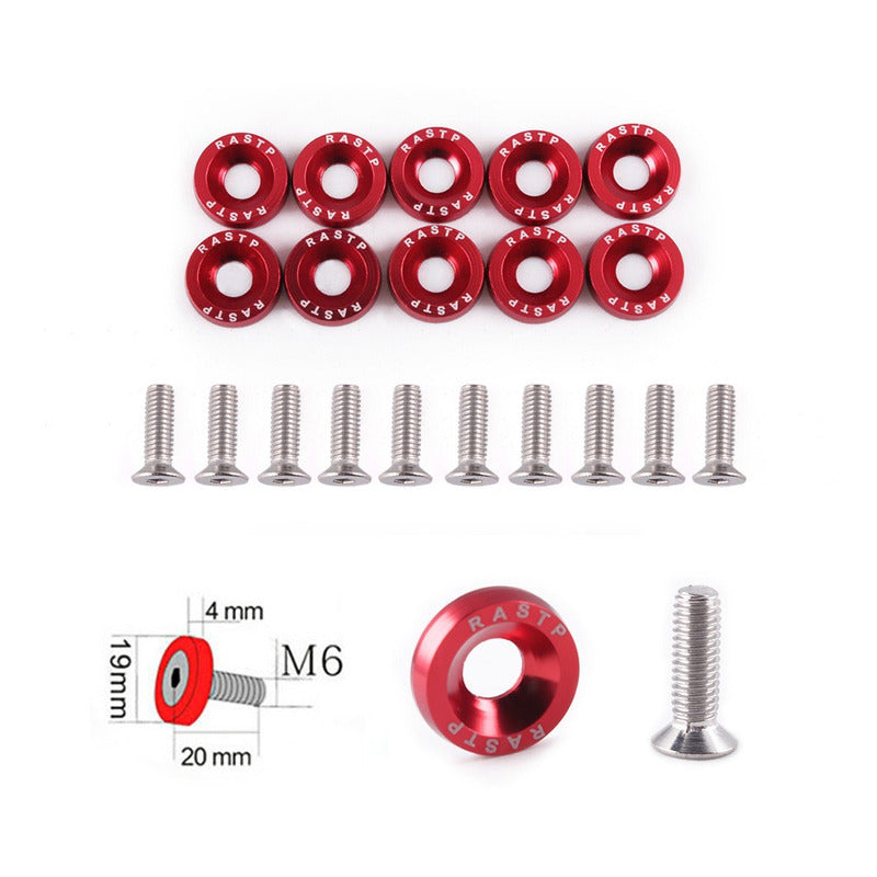 X10 Pernos De Motor Auto Tuning Universal Pernos Seguridad