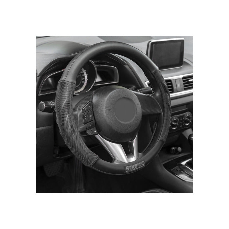 Cubre Volante Sparco 100bk Funda Universal Antideslizante