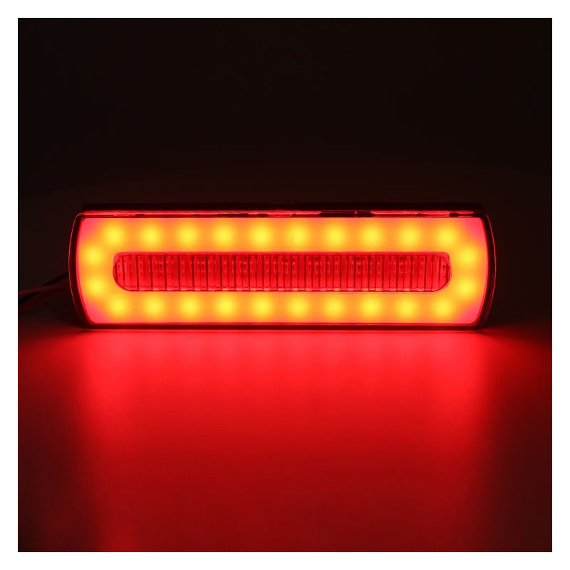 X2 Luz Led Trasera Freno Posición Lateral Trocha 12-24v