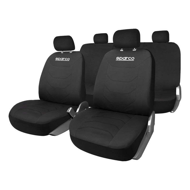 Fundas Cubreasiento Sparco Universal Negro Poliester / R&c
