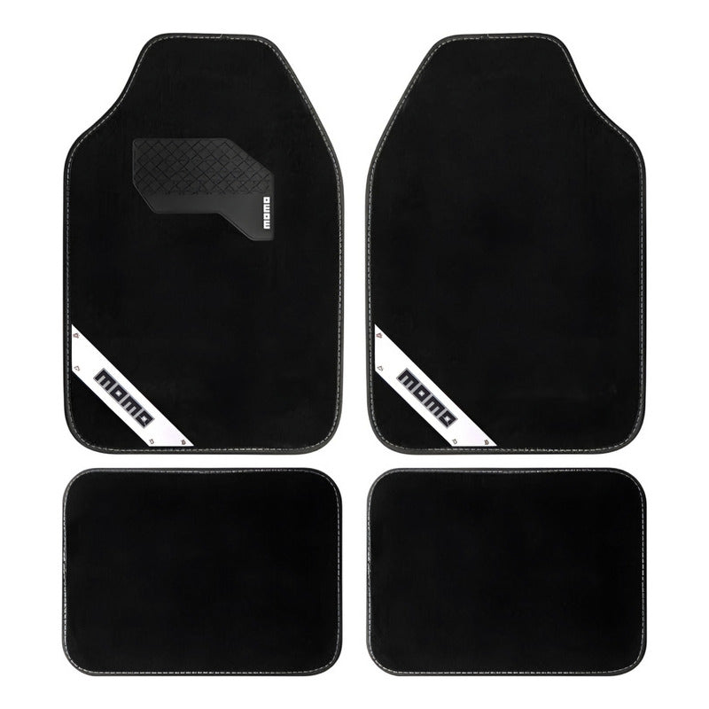 Alfombra Cubre Pisos Momo Italy Original 4 Pcs Lineas