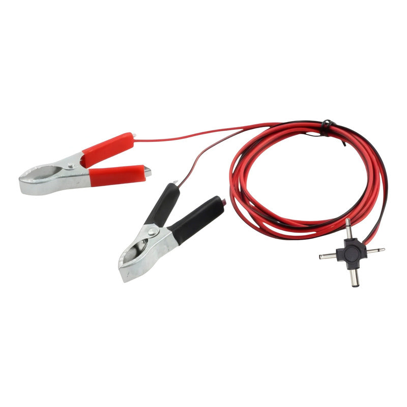Adaptador Pinza De Batería Con Cable 1.4mt Cargador 50a 4en1