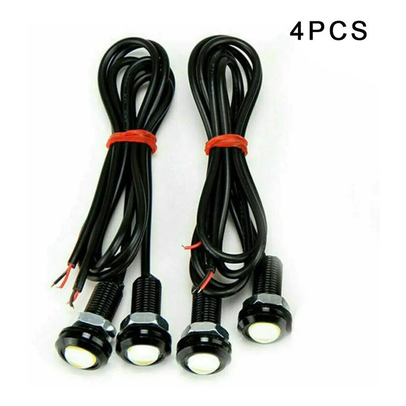X4 Ojo De Águila Luces Led 23mm 9w Auto Tuning Universal Ryc