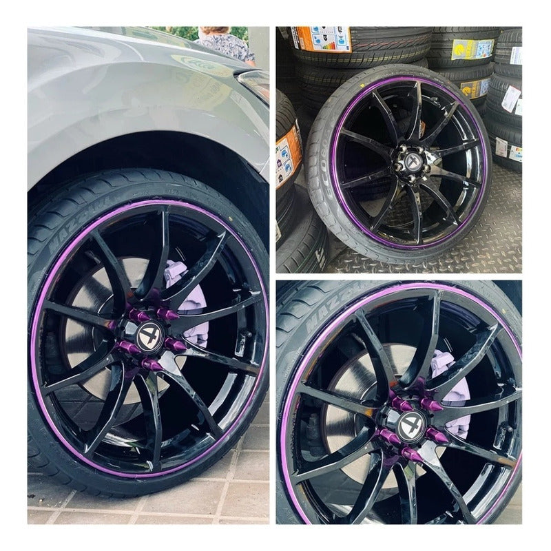 Moldura Para Llantas Decorativa Y Protectora Auto Tuning Ryc