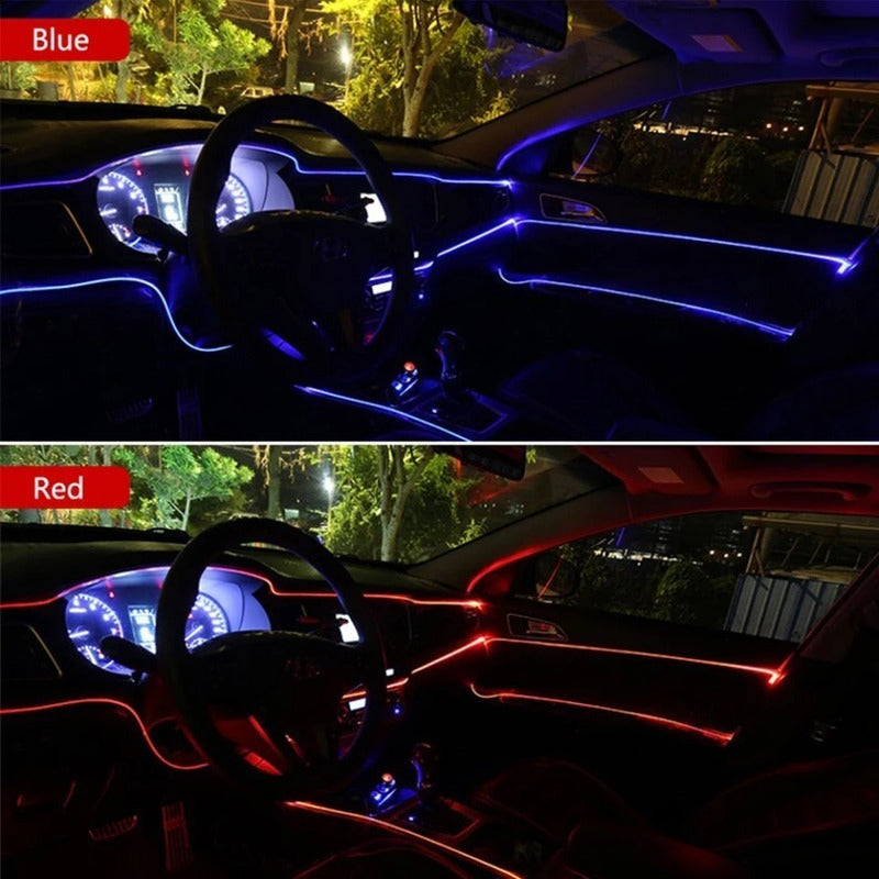 Hilo Decorativo Con Luz Led 5 Metros Interior Auto Tuning