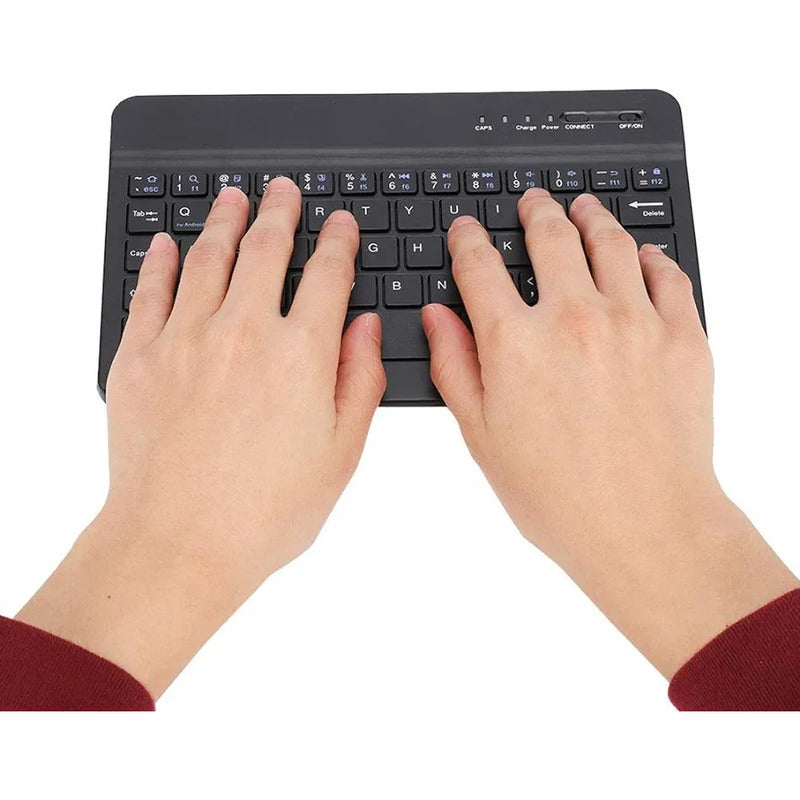 Mini Teclado Bluetooth Recargable Comp Android/ios/pc Soport