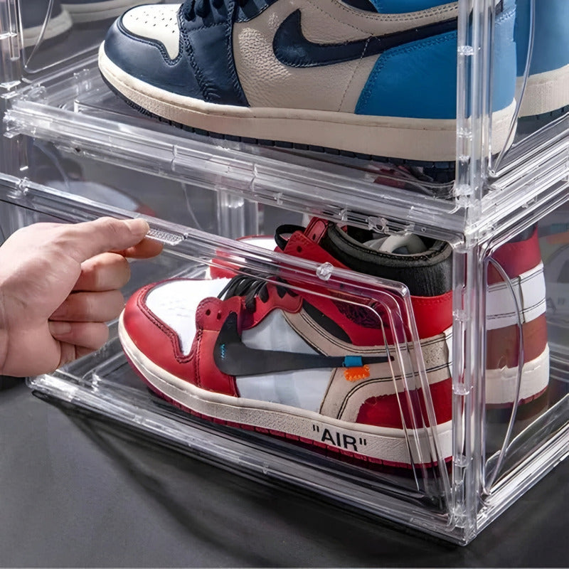 Caja Organizadora De Acrílico Transparente Cn Puerta Imantad