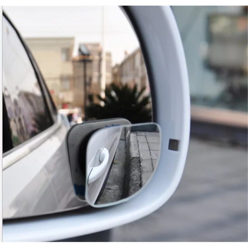 X2 Espejos Laterales Retrovisor Punto Ciego 360 Ajustable 2