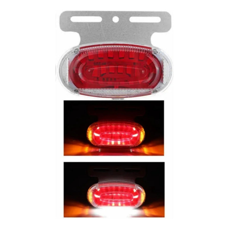 X2 Luz Led Lateral Luz De Trocha Posición Trasera 24v /ryc