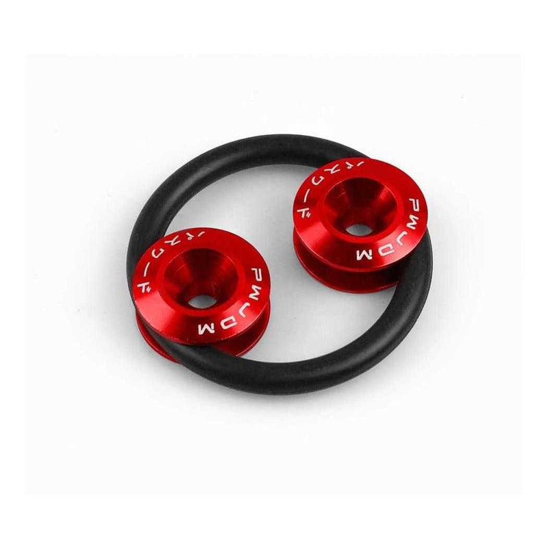 X4 Soporte Parachoque Racing Sujeta Aluminio Tuning / R&c
