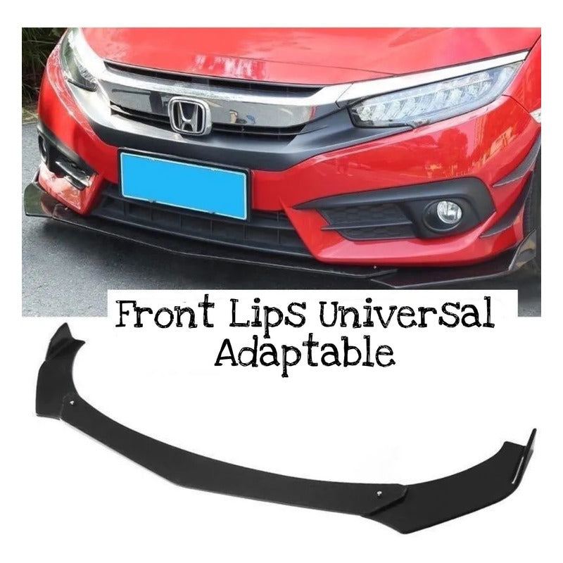 Lip Frontal Completo Parachoque Front Lip Universal Auto/r&c