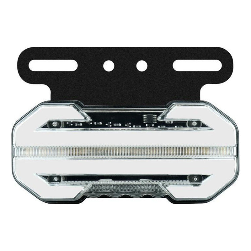 X4 Luz Led De Trocha Bicolor Cn Secuencial 12v/24v Flecha
