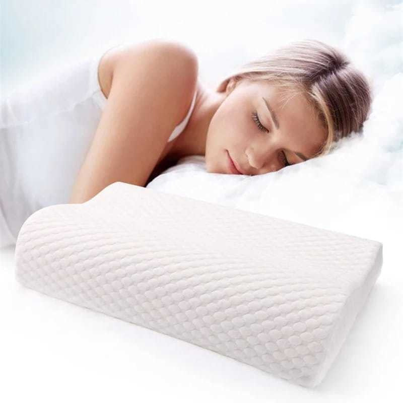 Almohada Terapeutica Cervical Con Memoria Foam Natural/r&c
