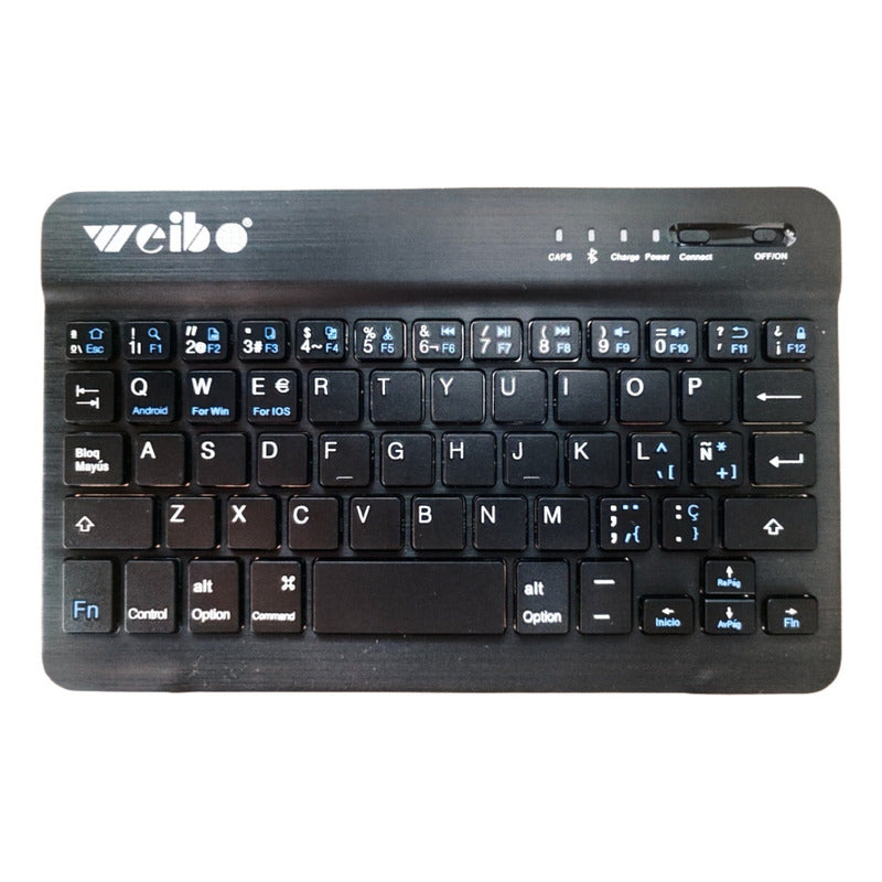 Mini Teclado Bluetooth Recargable Comp Android/ios/pc Soport