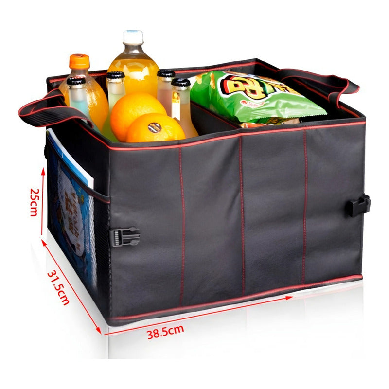Caja Organizadora Plegable Para Maleta Auto 2compartimientos