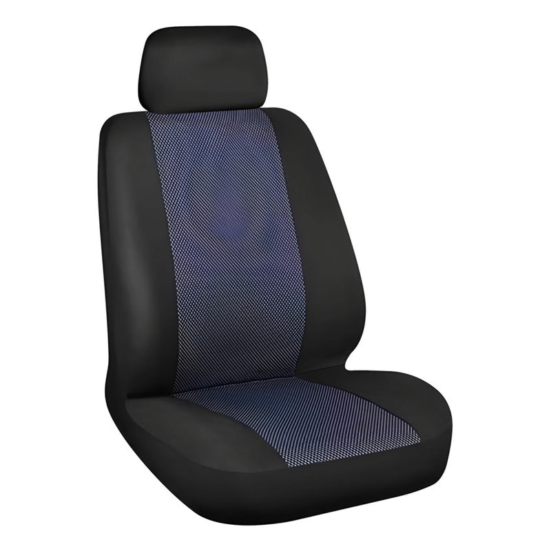 X2 Funda Cubre Asiento Delantero 2 Asientos 6pcs Rombo Kmt