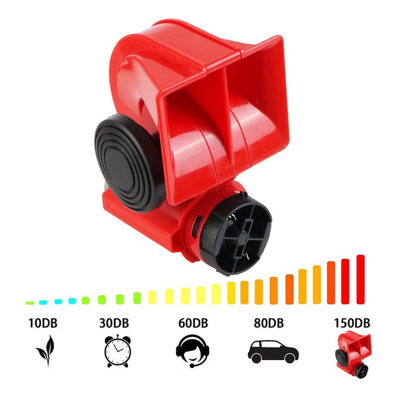 Bocina Auto Caracol Eléctrico Aire Comprimido 12v Claxon R&c