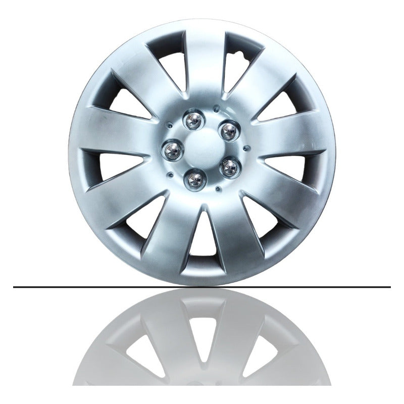 Set X4 Tapa Rueda Aro 16 Cromada Designer Tapa 16 Auto /r&c
