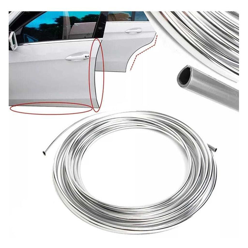 Moldura De Auto Protectora De Puertas Y Capot 15m /r&c Chile