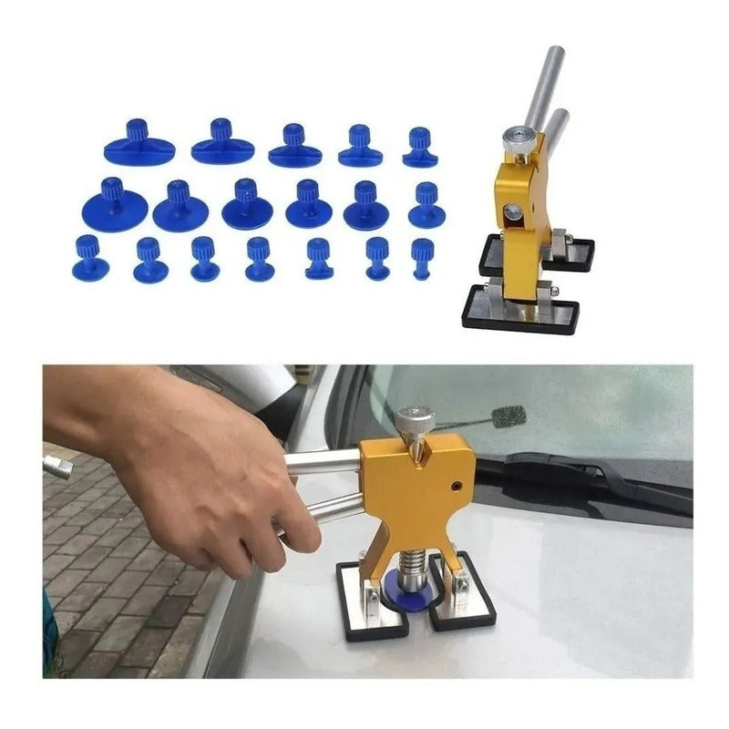 Kit Desabollador Ventosa Reparación Golpes Abolladuras Auto