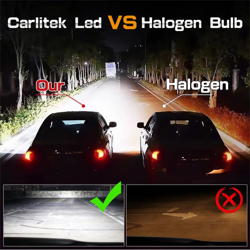X2 Ampolleta Mini Turbo Led T10 Potente 12000lm H11/h8 Auto