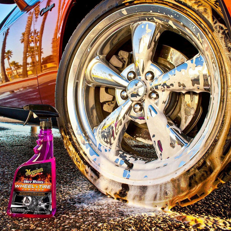 Limpiador De Llantas Meguiar's Hot Rims Whell & Tire Cleaner