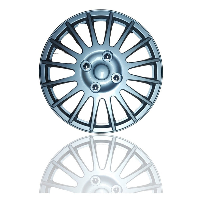Set X4 Tapa Rueda Aro 16 Cromada Designer Tapa 16 Auto /r&c