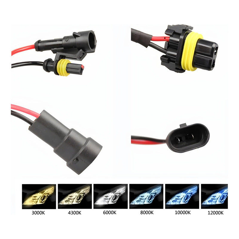 X2 Ampolleta Xenon Hid 8000k H11/9005/880/h1/h7/9006 Auto12v