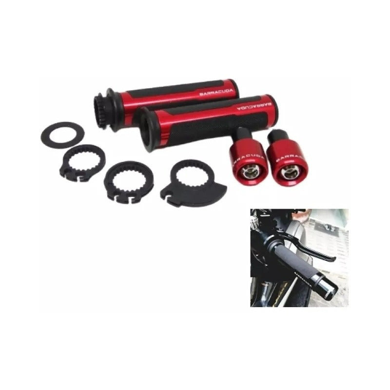 Puños Universal Motocicleta Grips Con Topes De Caída Moto R&