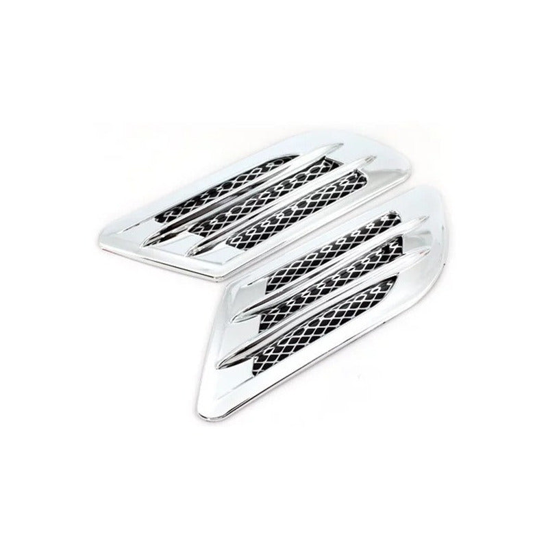 X2 Toma De Aire Lateral Y Capot Adhesiva Auto Tunning/ryc