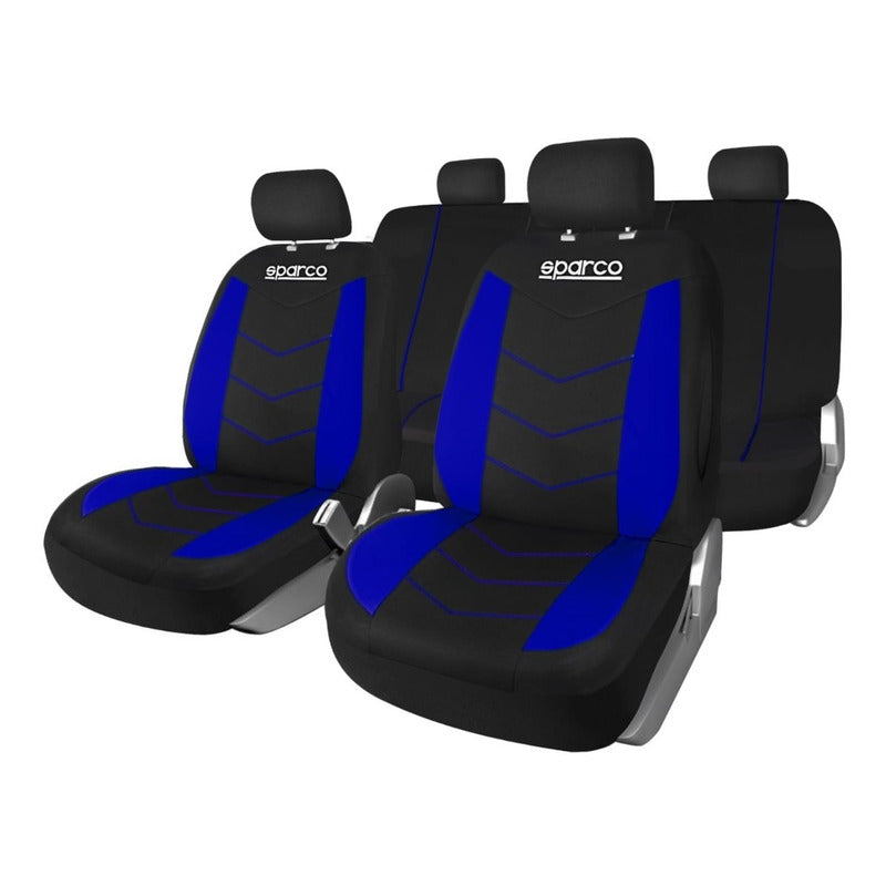 Fundas Cubreasiento Sparco Universal Negro Poliester / R&c
