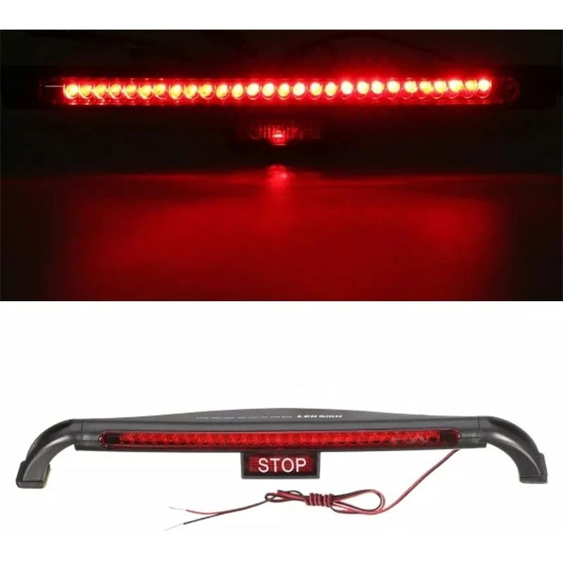 Tercera Luz De Freno Led Adhesiva Stop Auto 12v Universal