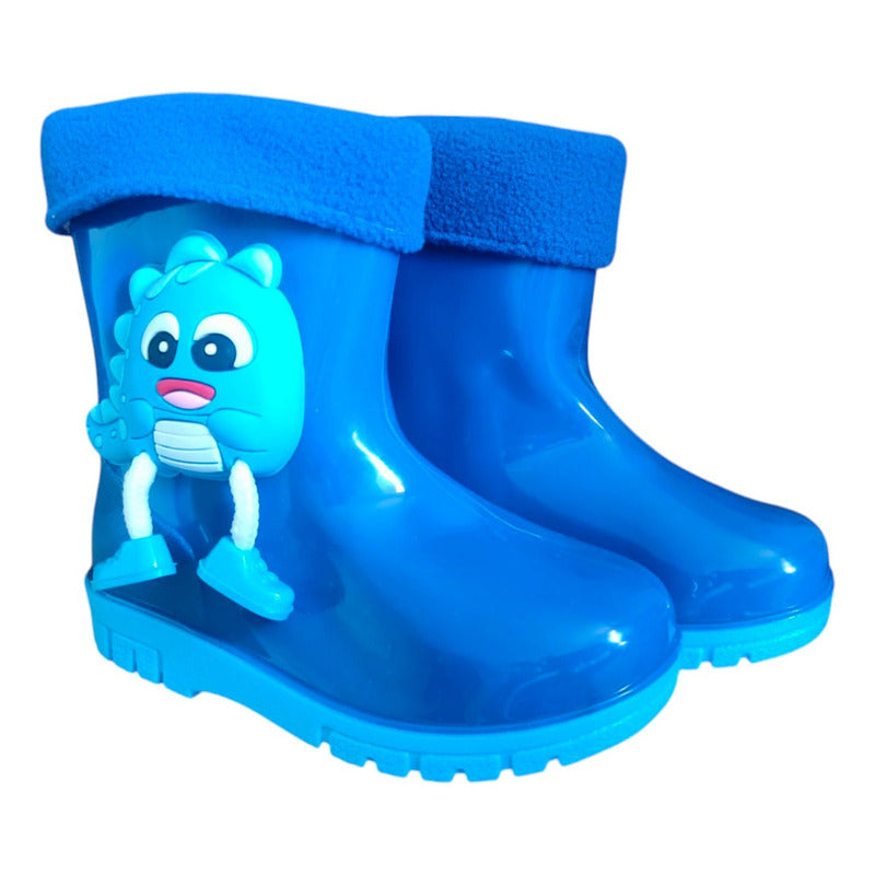 Bota De Agua Niño Niña Impermeable Lluvia Nieve 7584