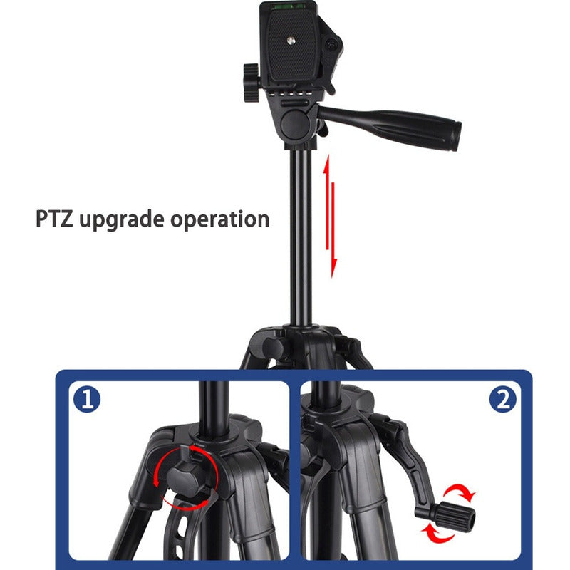 Trípode Profesional Cámara/celular Universal Aluminio 130cm