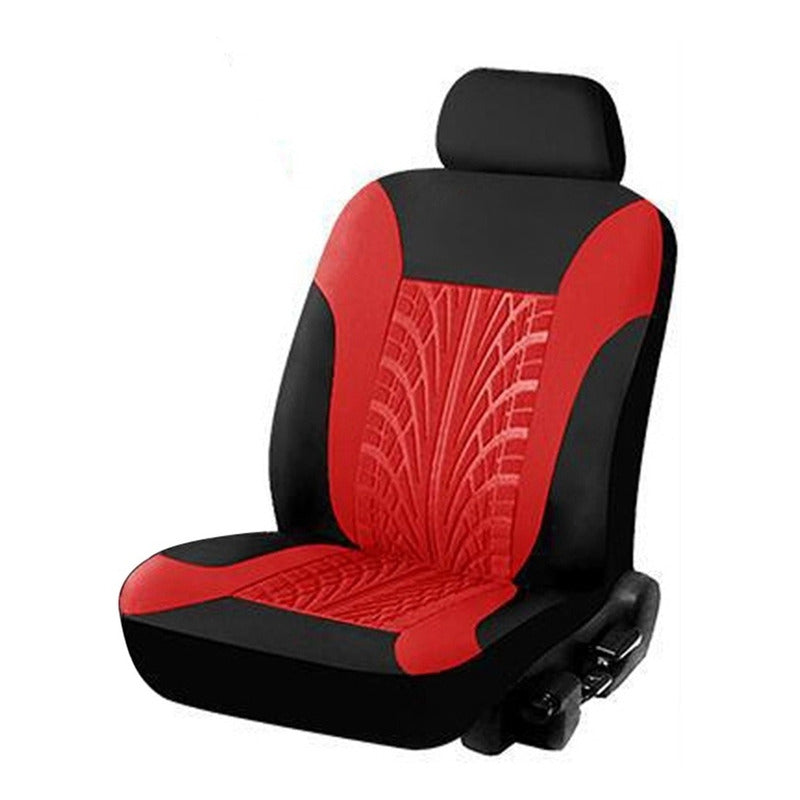 Funda Cubre Asiento Diseños Rojo Auto Universal 9piezas /ryc
