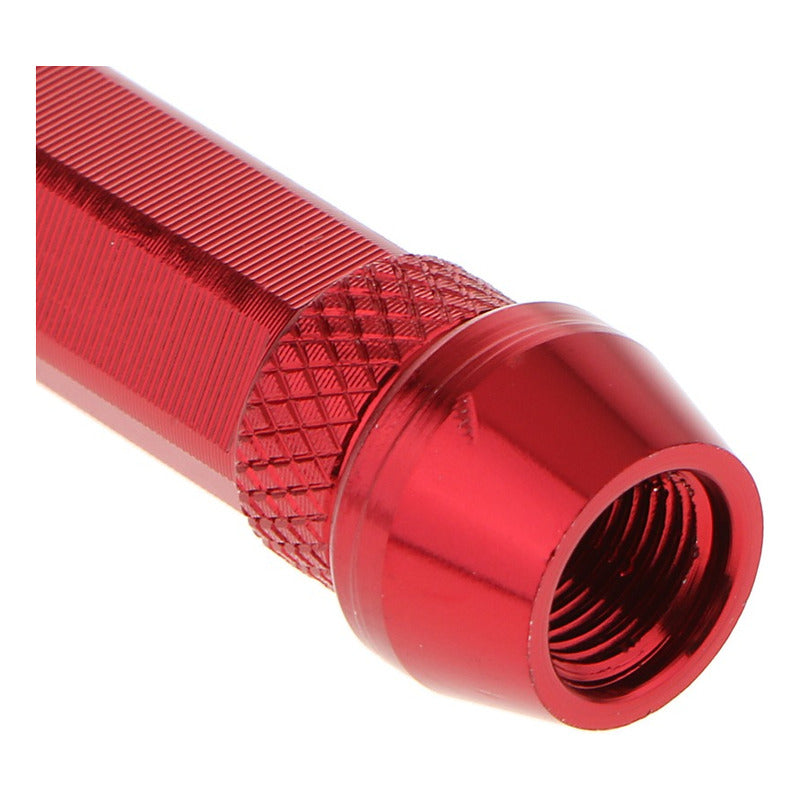 Set Tapa Válvula Punta Auto Moto Bicicleta 4 Pcs /r&c