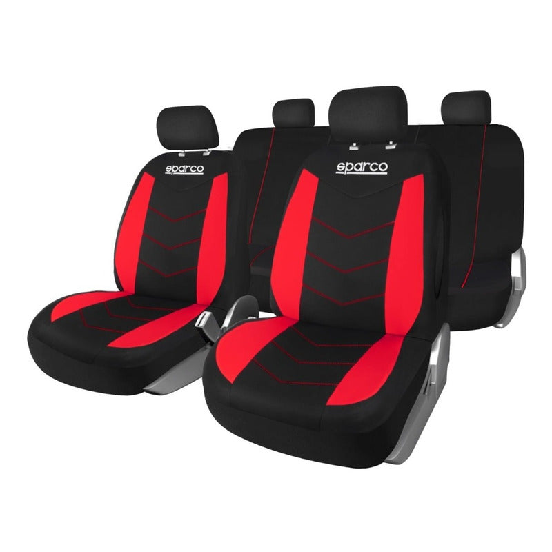 Fundas Cubreasiento Sparco Universal Negro Poliester / R&c