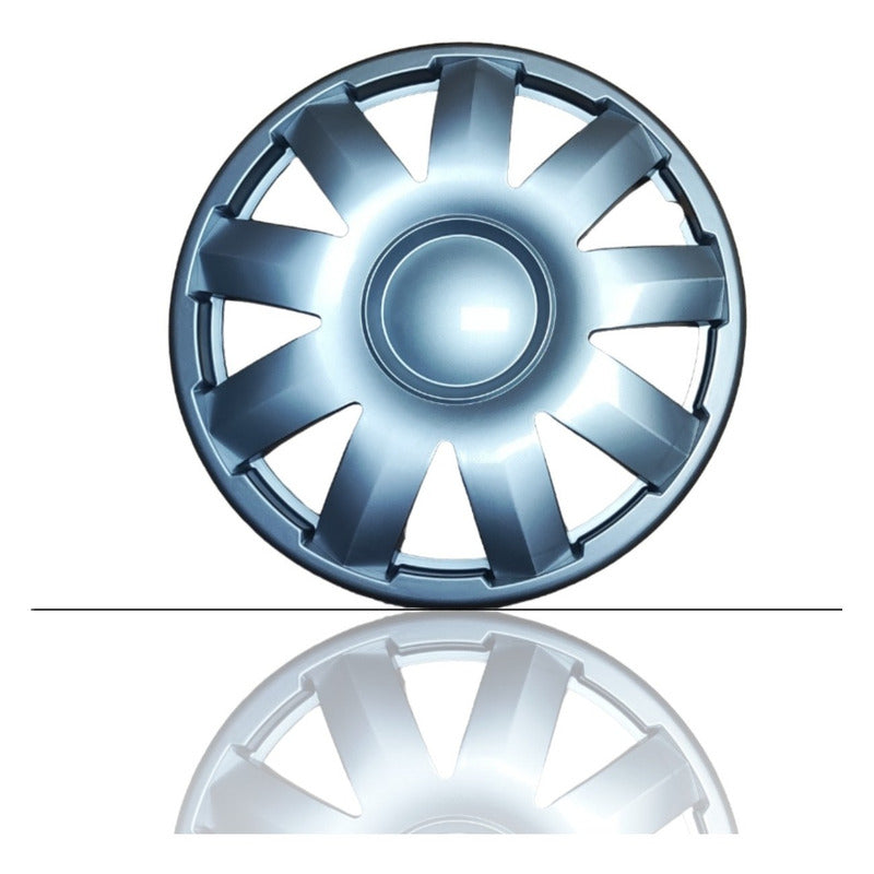 Set X4 Tapa Rueda Aro 15 Cromada Designer Tapa 15 Auto /r&c