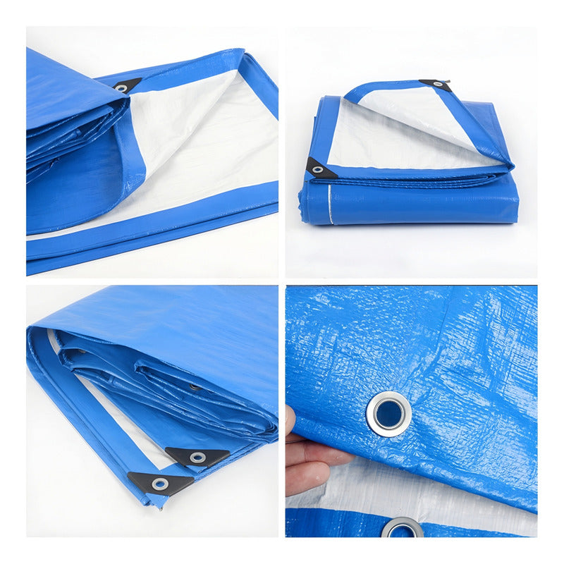Lona Multiuso Impermeable Doble Cara 5x6m Cobertor Auto Told