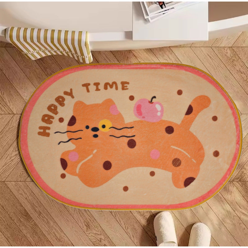 Limpiapiés Alfombra Bienvenida Baño Dormitorio Decora Kawaii