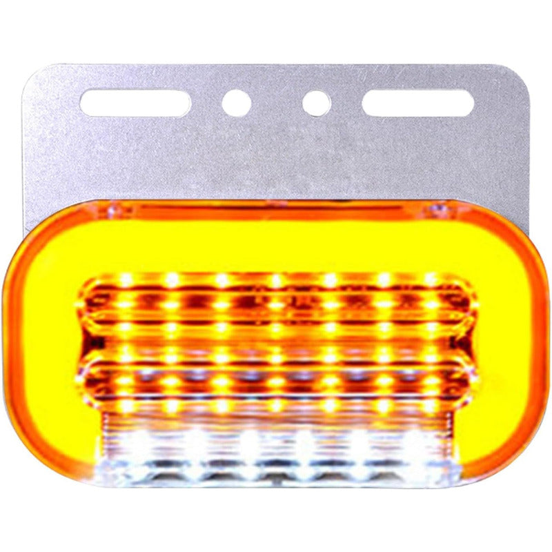 X10 Luz Led De Trocha Bicolor Luz Lateral Secuencial 24v Big