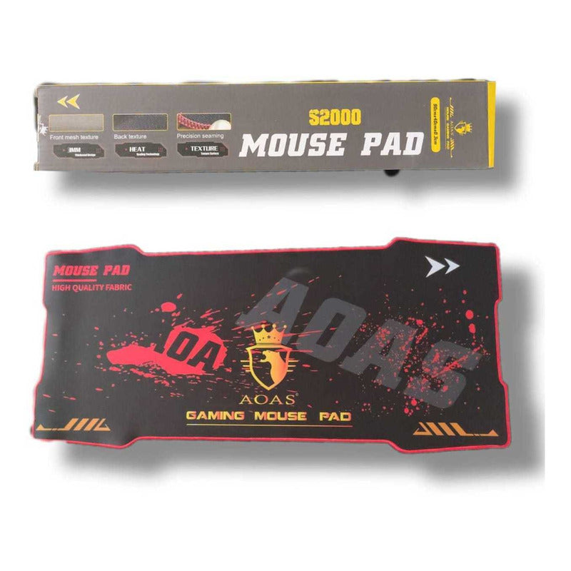 Mouse Pad Gamer Diseño Xl 90x40cm Antideslizante Cosido
