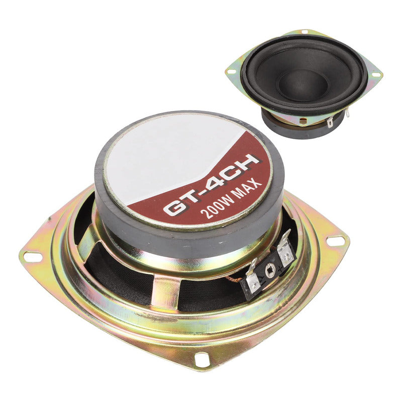 Tweeter 4'' 200wmax Optimizador De Sonido Estéreo Auto /r&c