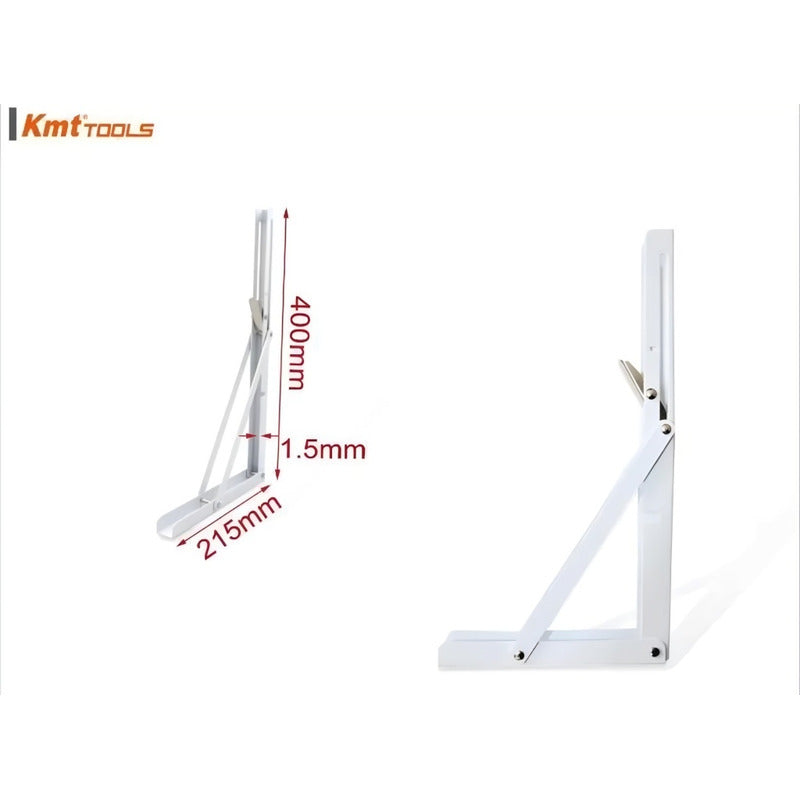 Set2 Escuadras Abatibles Metálicas Repisa 400x215mm Soporte